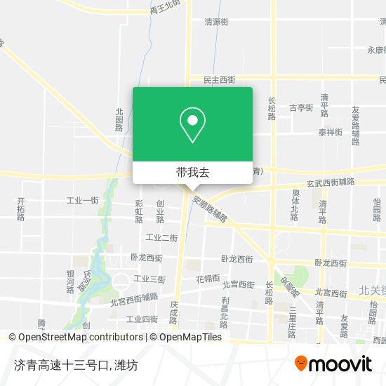 济青高速十三号口地图