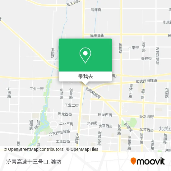 济青高速十三号口地图