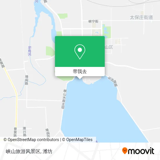 峡山旅游风景区地图