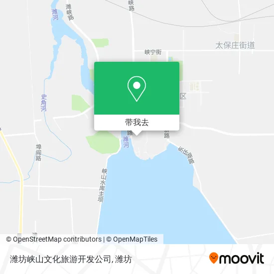 潍坊峡山文化旅游开发公司地图