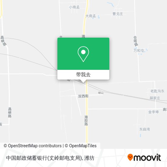 中国邮政储蓄银行(丈岭邮电支局)地图