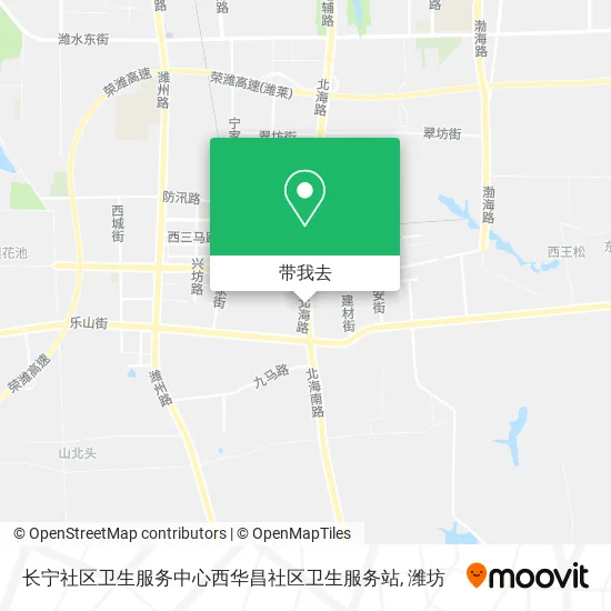长宁社区卫生服务中心西华昌社区卫生服务站地图