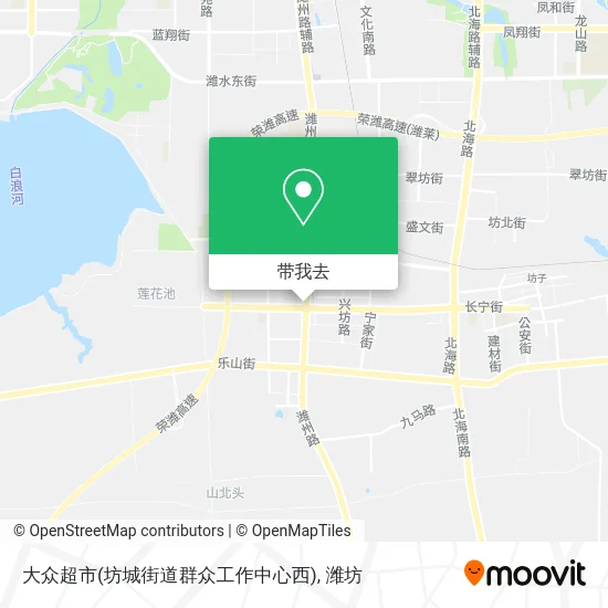 大众超市(坊城街道群众工作中心西)地图