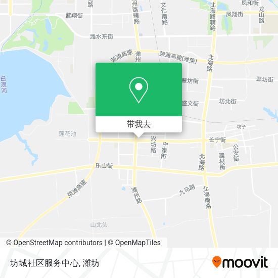 坊城社区服务中心地图