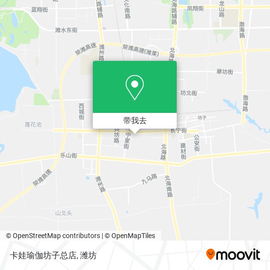 卡娃瑜伽坊子总店地图
