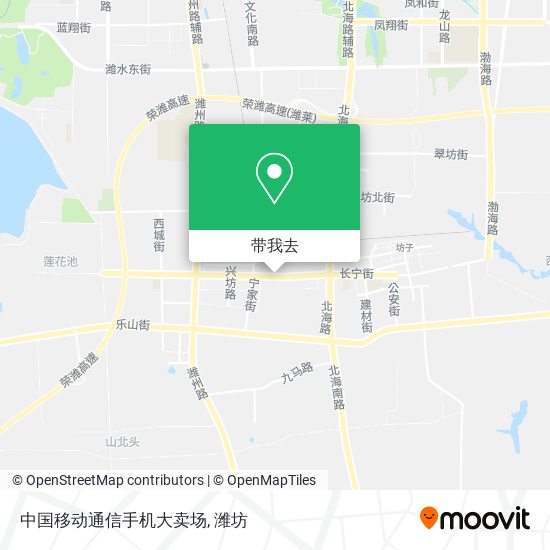 中国移动通信手机大卖场地图