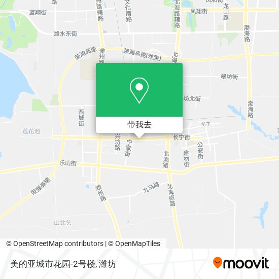 美的亚城市花园-2号楼地图