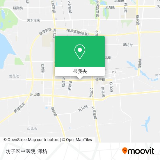 坊子区中医院地图