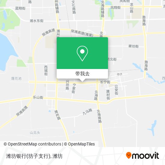 潍坊银行(坊子支行)地图