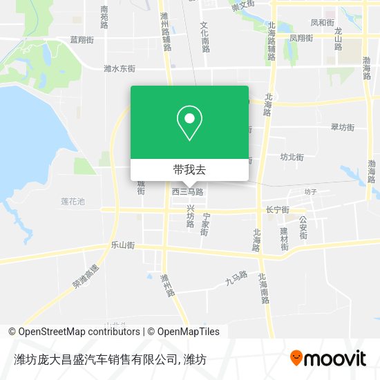 潍坊庞大昌盛汽车销售有限公司地图