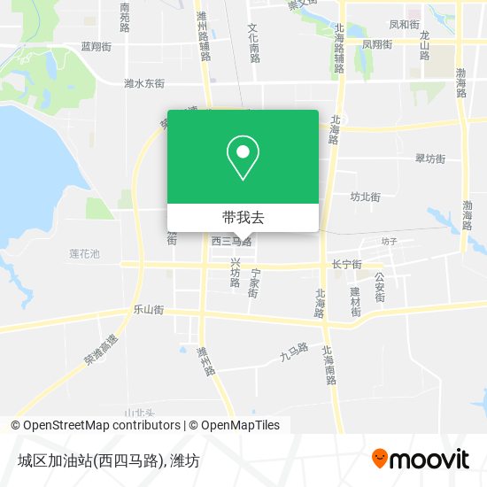城区加油站(西四马路)地图
