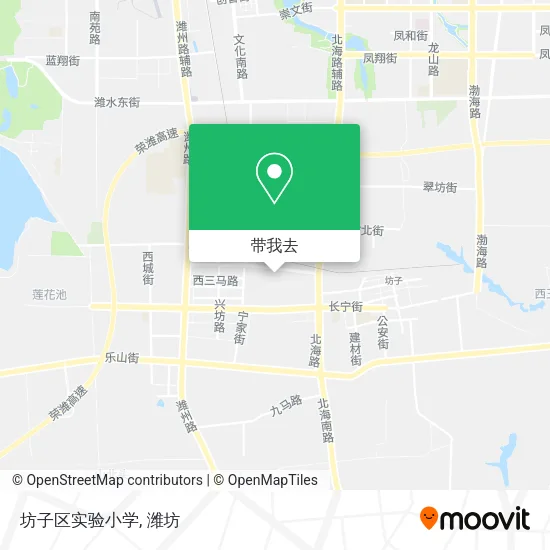 坊子区实验小学地图