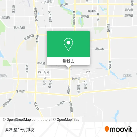 凤栖墅1号地图