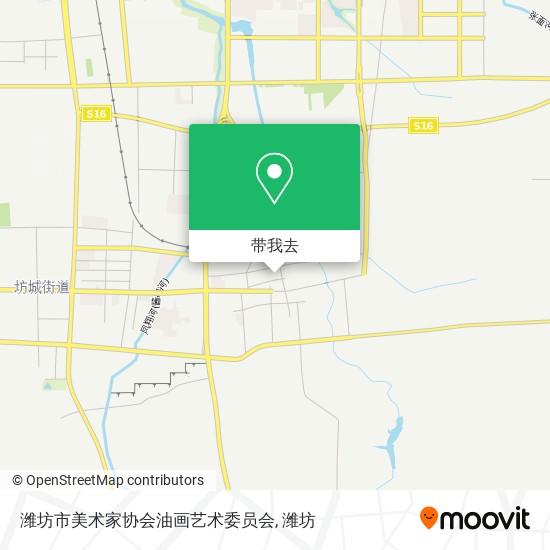 潍坊市美术家协会油画艺术委员会地图