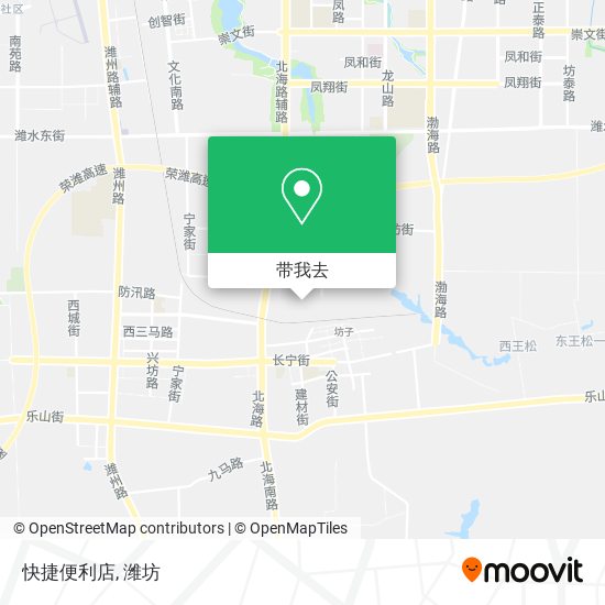快捷便利店地图