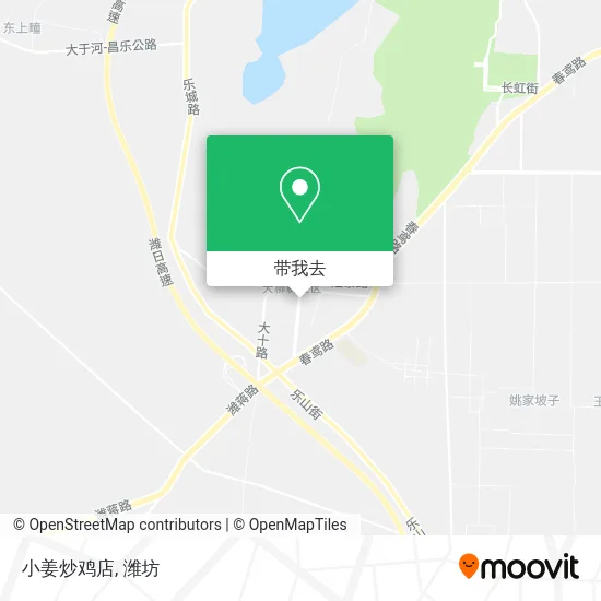 小姜炒鸡店地图