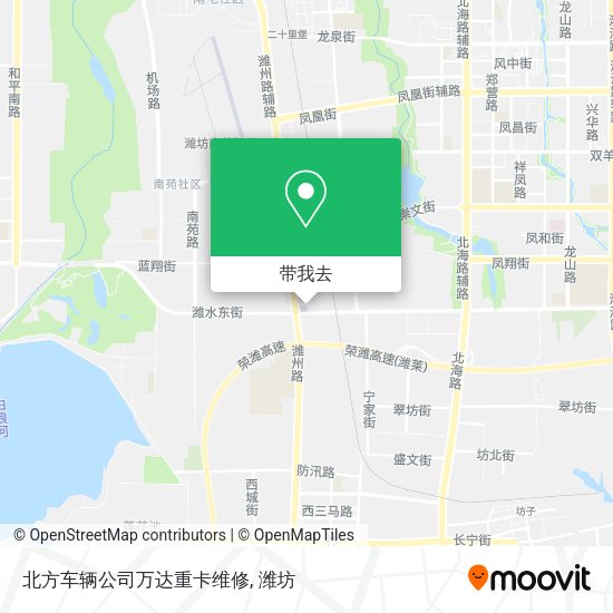 北方车辆公司万达重卡维修地图