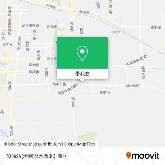 加油站(潍钢家园西北)地图