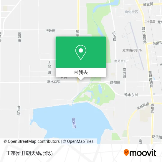 正宗潍县朝天锅地图