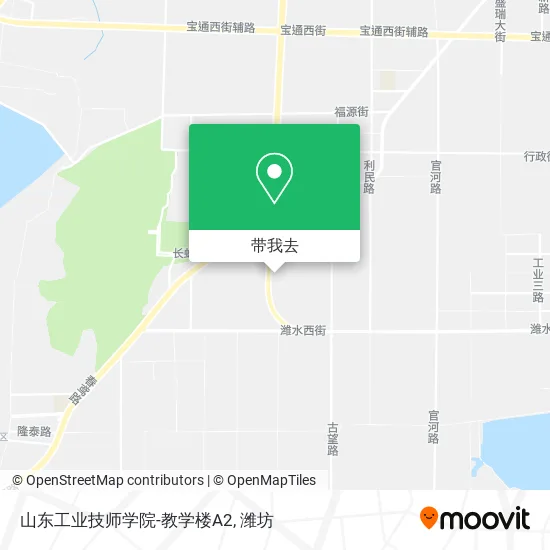 山东工业技师学院-教学楼A2地图