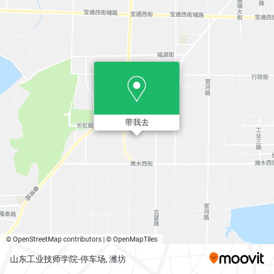 山东工业技师学院-停车场地图