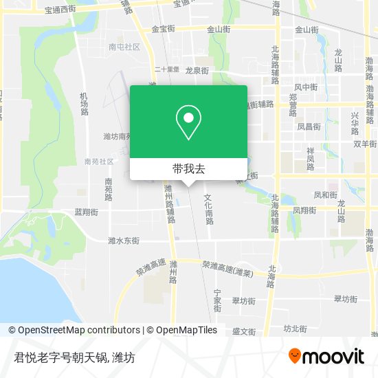 君悦老字号朝天锅地图