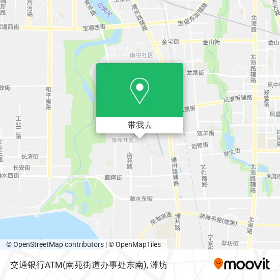 交通银行ATM(南苑街道办事处东南)地图
