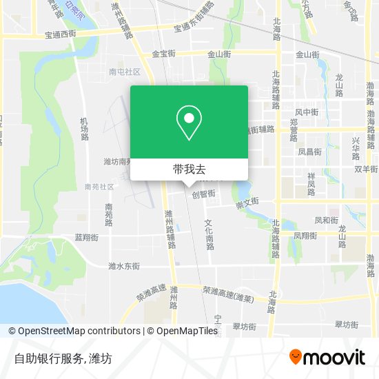 自助银行服务地图