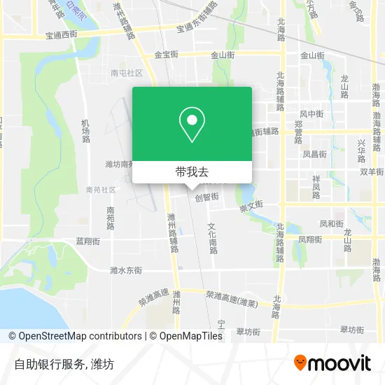 自助银行服务地图