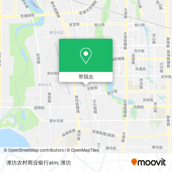 潍坊农村商业银行atm地图