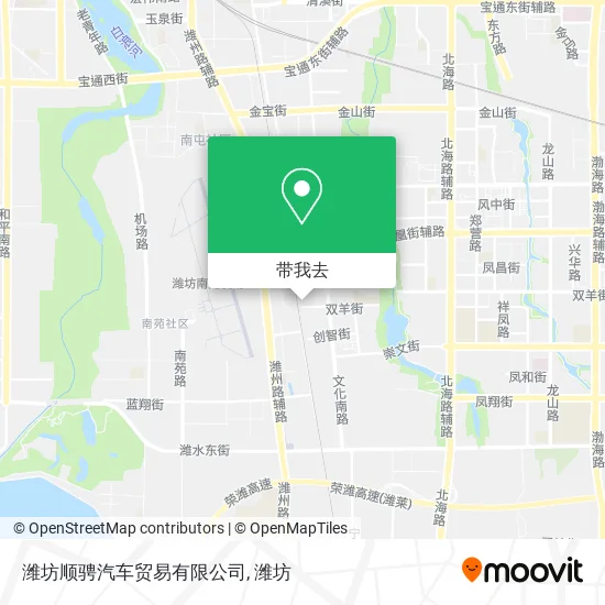 潍坊顺骋汽车贸易有限公司地图