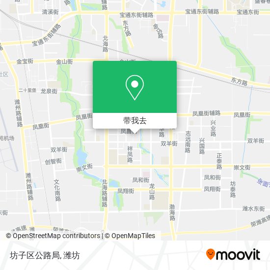 坊子区公路局地图