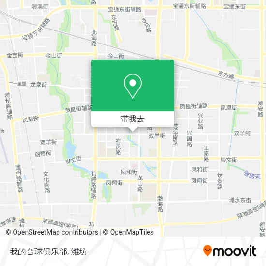 我的台球俱乐部地图