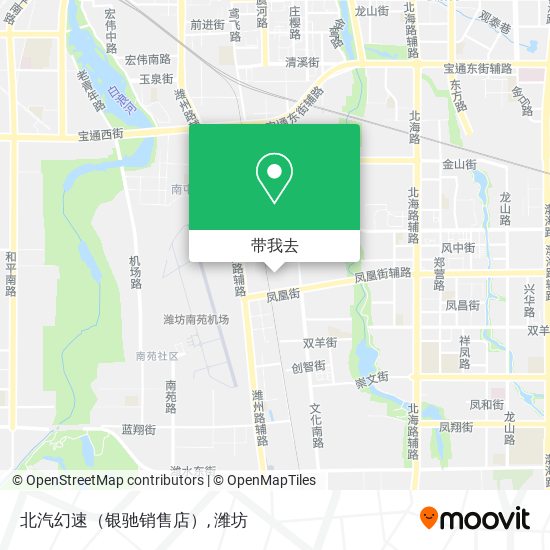 北汽幻速（银驰销售店）地图