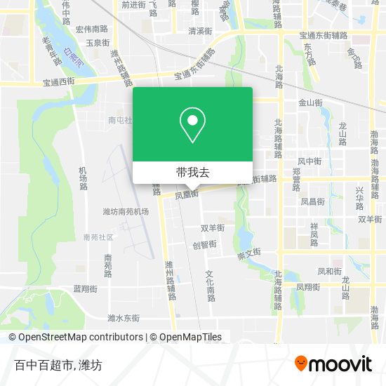 百中百超市地图