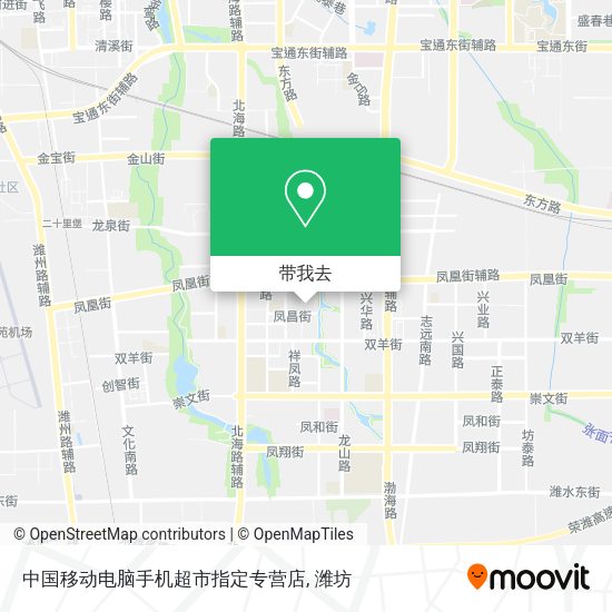 中国移动电脑手机超市指定专营店地图