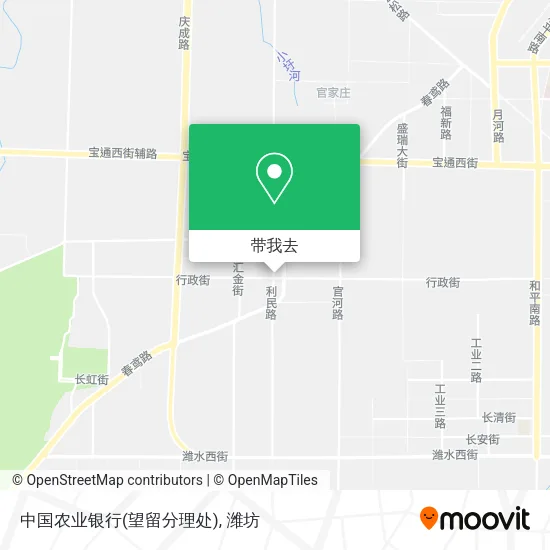 中国农业银行(望留分理处)地图