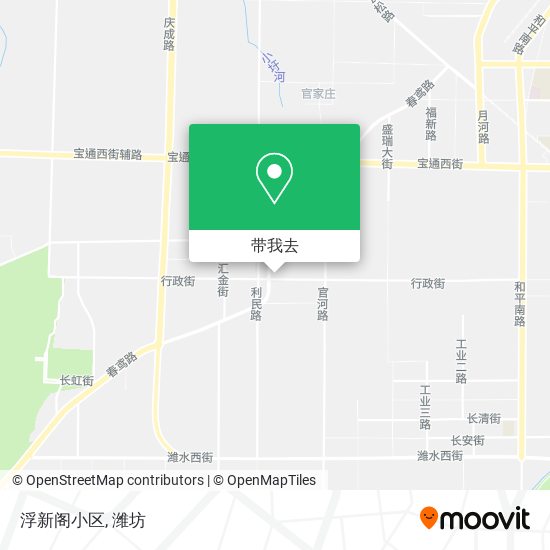 浮新阁小区地图