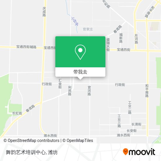 舞韵艺术培训中心地图