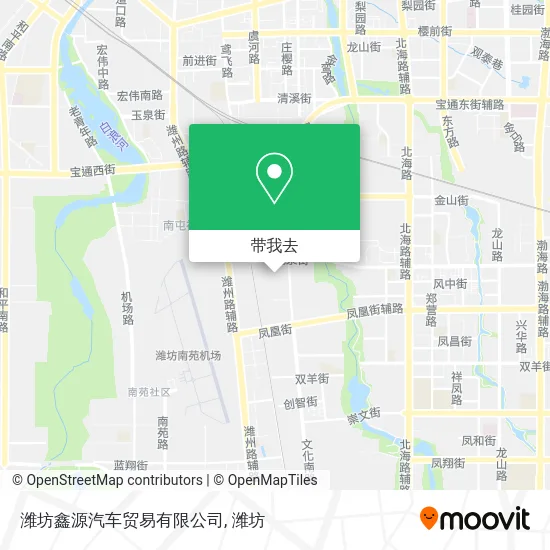 潍坊鑫源汽车贸易有限公司地图