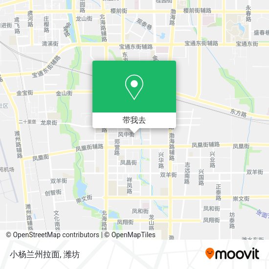小杨兰州拉面地图