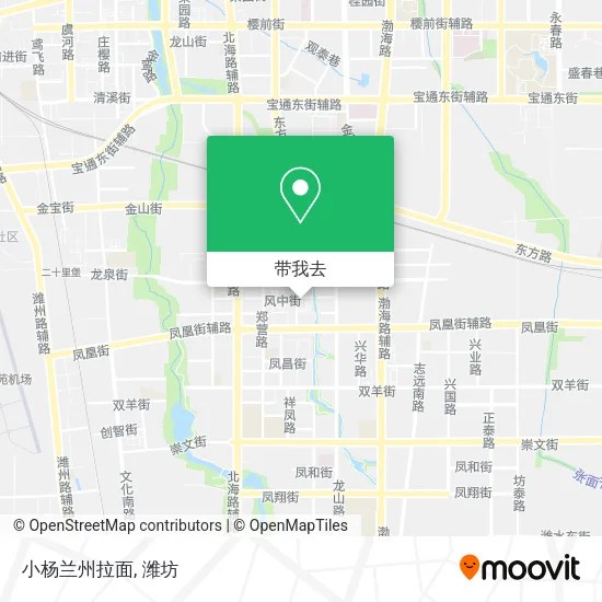 小杨兰州拉面地图