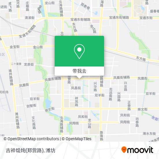 吉祥馄饨(郑营路)地图