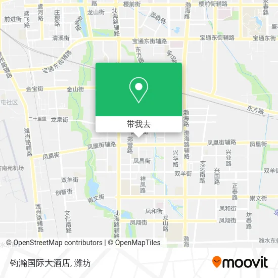 钧瀚国际大酒店地图