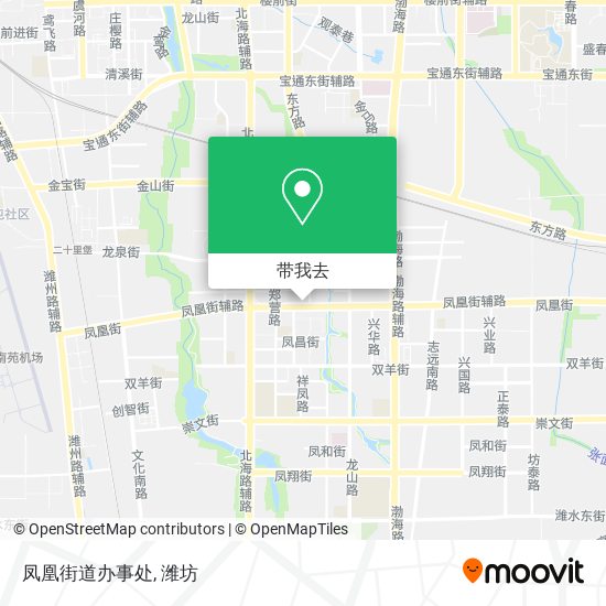 凤凰街道办事处地图