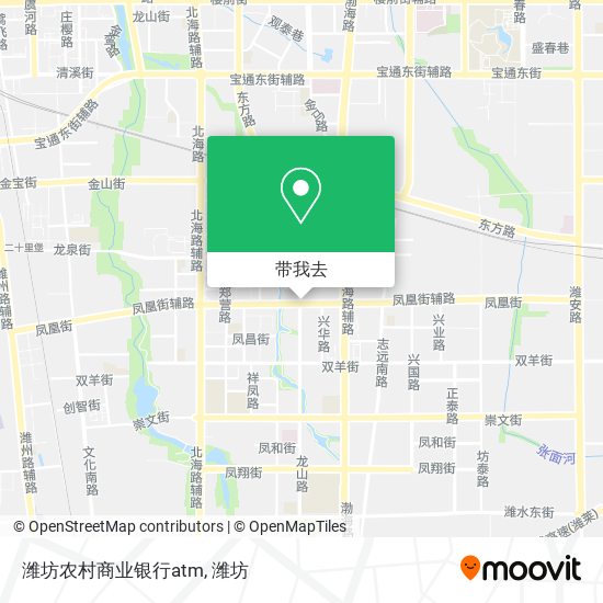 潍坊农村商业银行atm地图