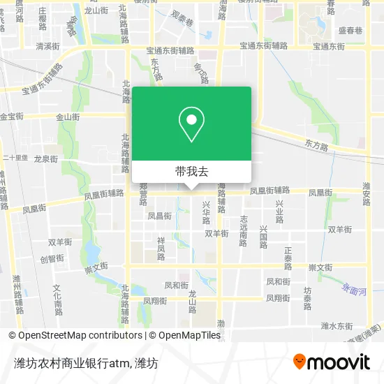 潍坊农村商业银行atm地图