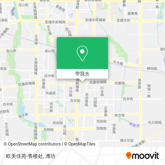 欧美佳苑-售楼处地图