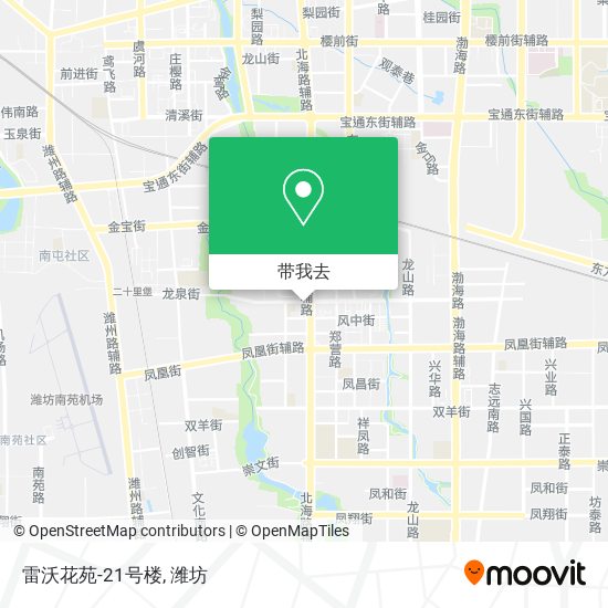 雷沃花苑-21号楼地图