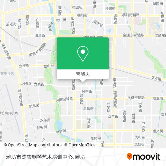 潍坊市陈雪钢琴艺术培训中心地图
